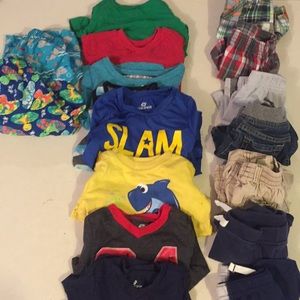 6-9m Boys Shirts and Shorts Lot